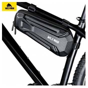 Torba za bicikl WILDMAN XT9 XL 3.5L Bike Frame Bag Bike Holder crna