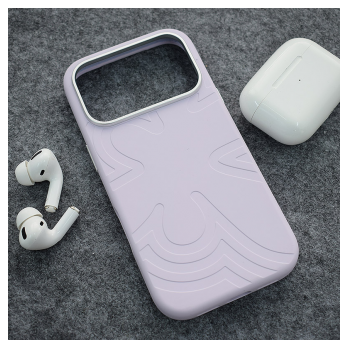 Maska Mag Case Abstract Flow za iPhone 17 Pro/ 18 Pro morandi purple