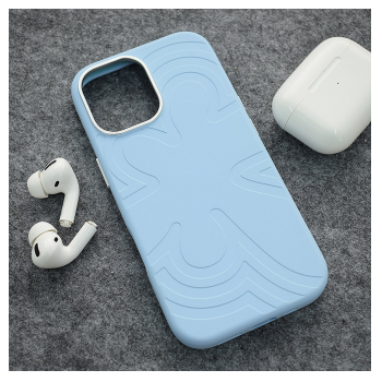 Maska Mag Case Abstract Flow za iPhone 17 cloud blue