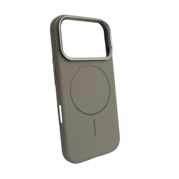 Maska Mag Case Kevlar Ultra Thin za iPhone 17 Pro Max siva