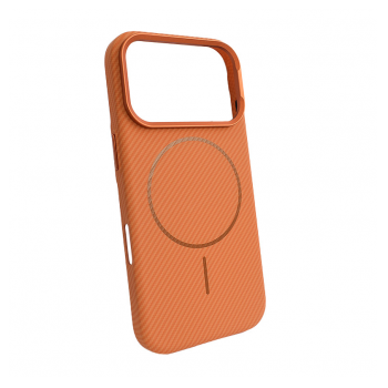 Maska Mag Case Kevlar Ultra Thin za iPhone 17 Pro Max narandzasta