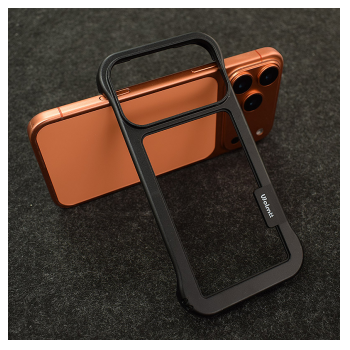 Maska Wallnut Candy Bumper za iPhone 17 Pro Max crna
