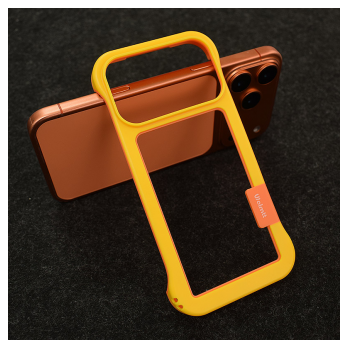 Maska Wallnut Candy Bumper za iPhone 17 Pro zuta