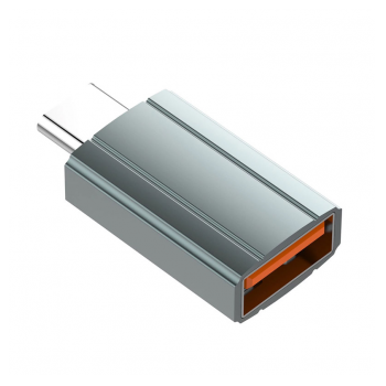 Adapter LDNIO LC140 USB na Type C sivi.