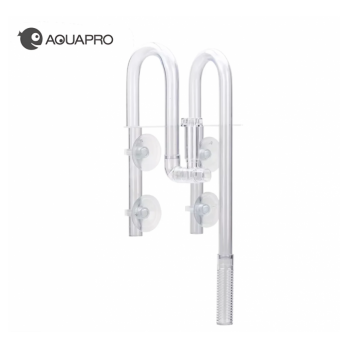 Aquapro set plastični Skimmer Outflow+Inflow, providni napredna verzija+Vortex 12mm