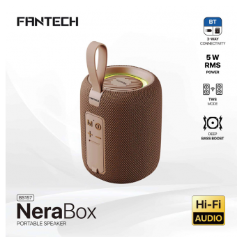 Bluetooth zvucnik Fantech BS157 NeraBox braon
