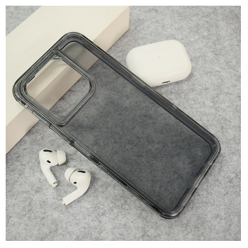 Maska Color Transparent za Honor X6c crna