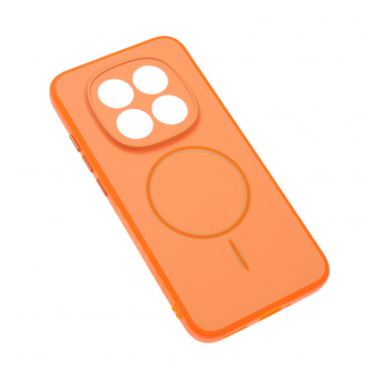 Maska Mag Case Matte Line za Xiaomi Redmi Note 15 Pro 5G (EU) narandzasta