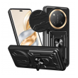 Maska Titan Ring Wallet za Honor Magic 8 Lite/ X9d crna
