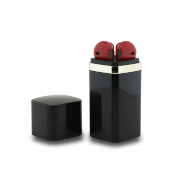 Bluetooth slusalice AirPhones Guess Lipstick 2 TWS crne