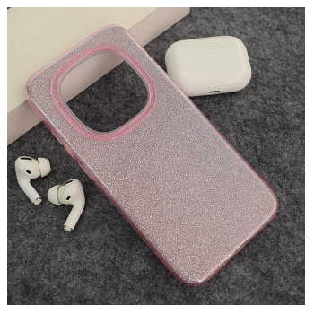 Maska Crystal Dust za Xiaomi Redmi Note 15 4G pink