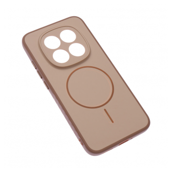 Maska Mag Case Matte Line za Xiaomi Redmi Note 15 Pro 4G (EU) braon