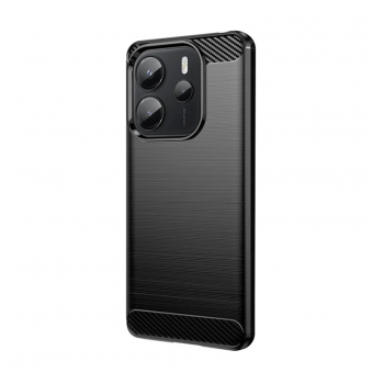 Maska Silicone Defender za Xiaomi Redmi Note 14 4G (EU) crna