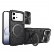 Maska Iron Shield Ring za Honor 600 Pro crna