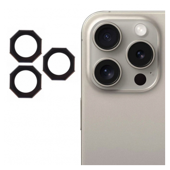 Zastita kamere AR+AF za iPhone 15 Pro/ 15 Pro Max crna