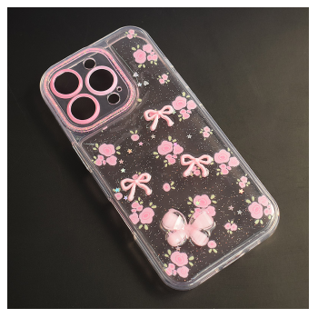 Maska Spring Romance za iPhone 16 Pro Roselle