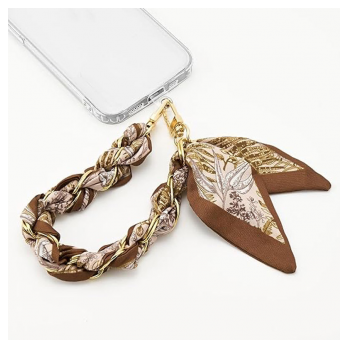 Traka oko ruke Elegant twist braon
