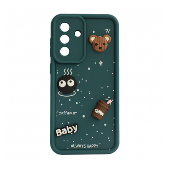 Maska Sweet Coffe za Samsung A17 5G/ A175F/ A18 5G/ A185F tirkiz zelena