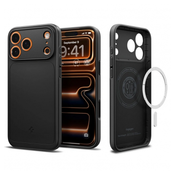 Maska Spigen Thin Fit MagSafe za iPhone 17 Pro Max crna