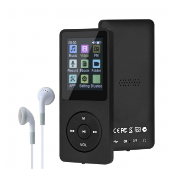 MP4 player 8GB crni