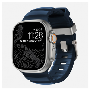 Narukvica za Apple watch Rocky Point natural Atlantic blue 44/ 45/ 46/ 49 mm