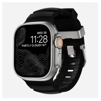 Narukvica za Apple watch Rocky Point natural Carbon black 44/ 45/ 46/ 49 mm