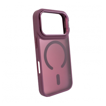 Maska Mag Case Nanobit Shield za iPhone 17 Pro Max/ 18 Pro Max bordo