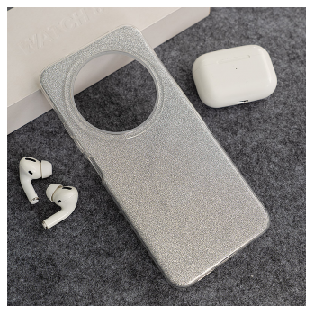 Maska Crystal Dust za Xiaomi Redmi 17C 4G (EU) srebrna