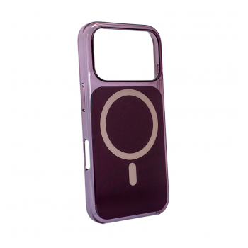 Maska Mag Case Crystal (IC) za iPhone 17 Pro Max/ 18 Pro Max bordo