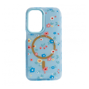 Maska Mag Case Floral Series za Samsung A27 5G/ A276B plava