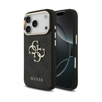 Maska Guess 4G Big Classic Logo za iPhone 17 Pro/ 18 Pro crna