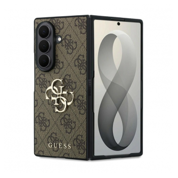 Maska Guess MagSafe 4G Logo za Samsung Z Fold 8 Ultra/ F976B braon