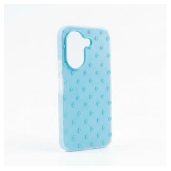 Maska Candy Dots za Honor X7e plava