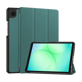 Maska na preklop Tablet Stripes za Samsung Tab A11/ X133 zelena