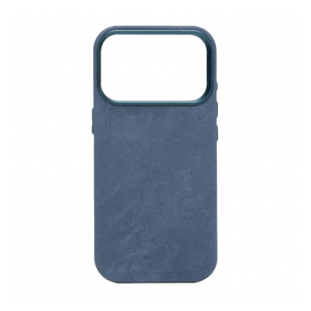 Maska XMART Mag Case Alcantara za iPhone 17 Pro Max/ 18 Pro Max plava