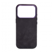 Maska XMART Mag Case Alcantara za iPhone 17 Pro/ 18 Pro ljubicasta