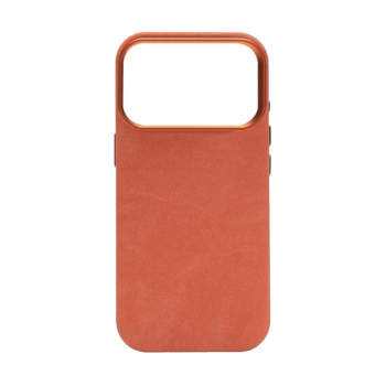 Maska XMART Mag Case Alcantara za iPhone 17 Pro/ 18 Pro narandzasta