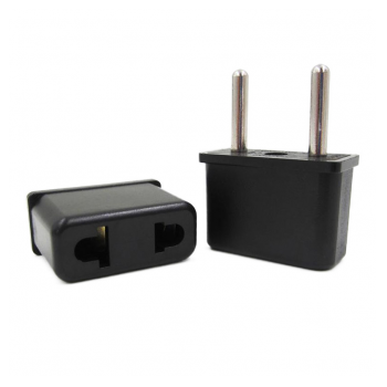 Adapter strujni China na EU HQ crni